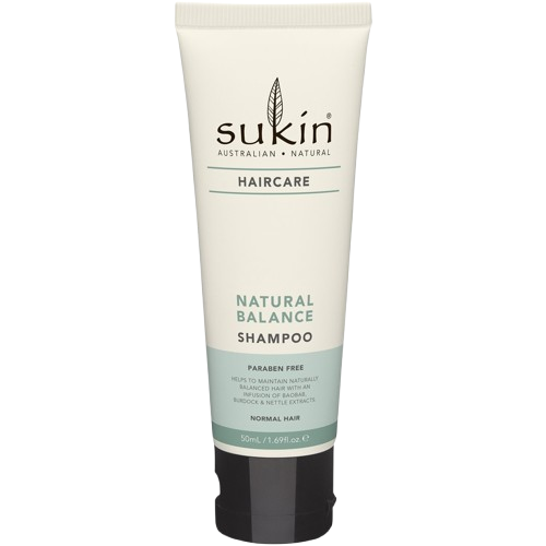 Sukin Natural Balance shampoo bottle front view