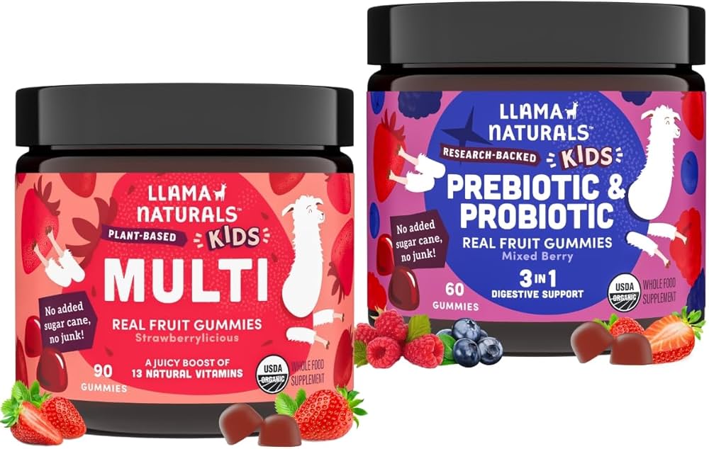 Llama Naturals Real Fruit Gummies