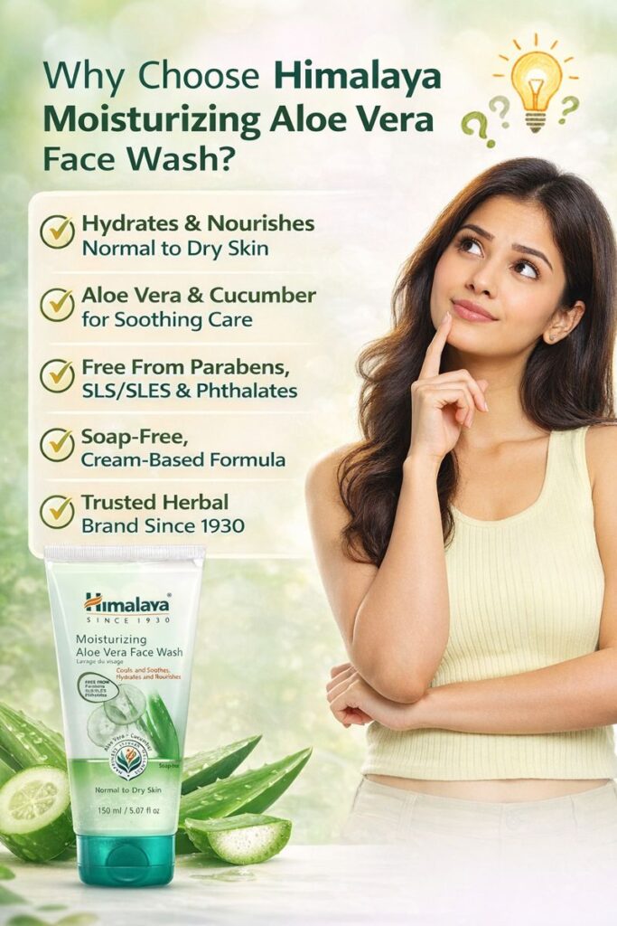  Himalaya Moisturizing Aloe Vera Face 
