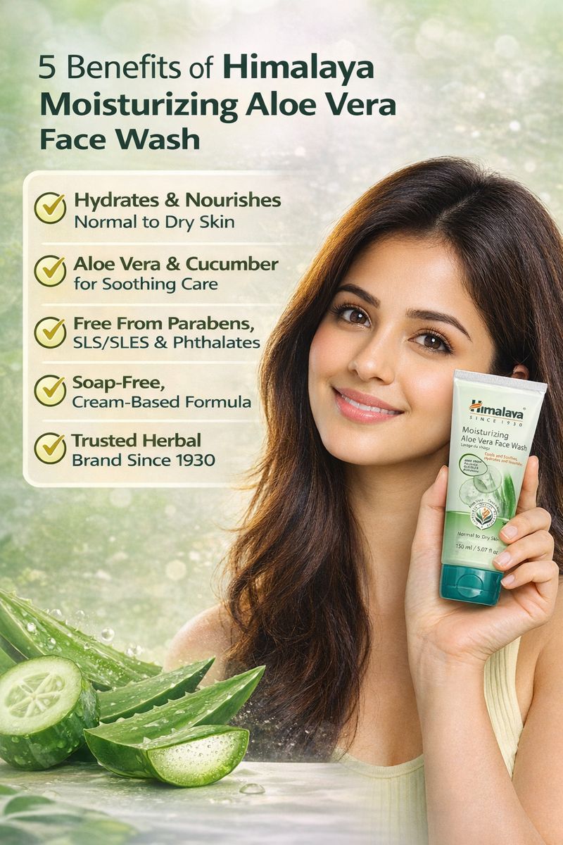 Himalaya Moisturizing Aloe Vera Face Wash