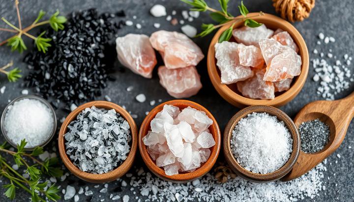 A close-up shot of light-grey celtic sea salt fine ground in a wooden bowl, showcasing the moist, mineral-rich texture of authentic celticseasalt.