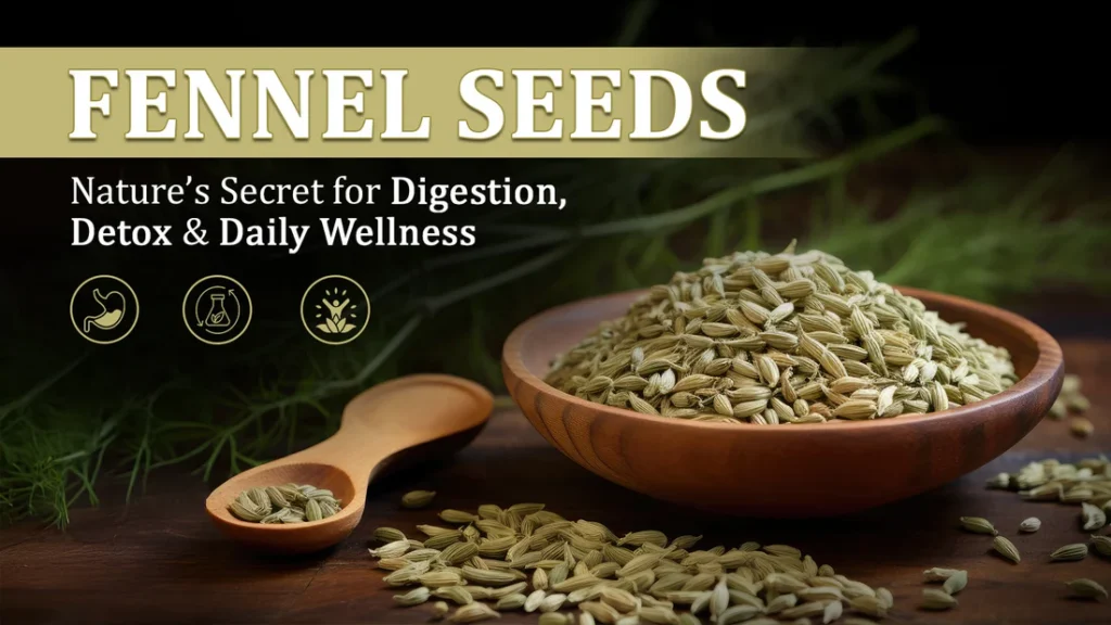 Premium Fennel Seed packaging front label view