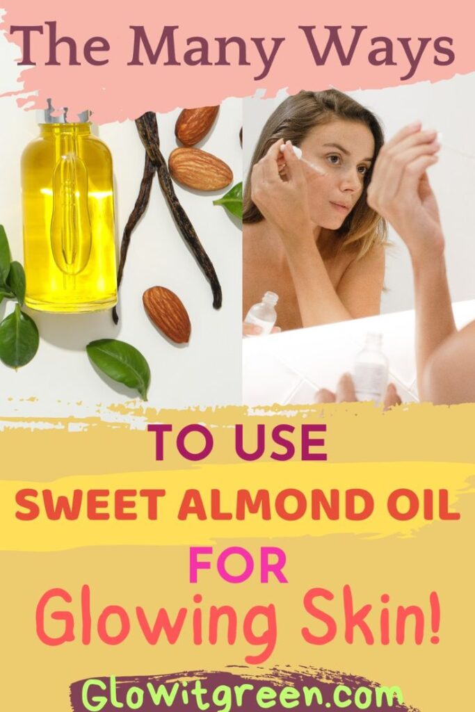  Pure Cold Pressed Sweet Almond Oil, Moisturizing Oil for Dry Skin,Carrier Oil for Essential Oils
