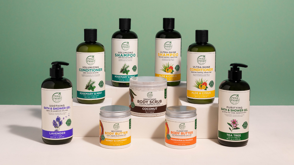 Petal Fresh Botanicals products with certified organic plant extracts
