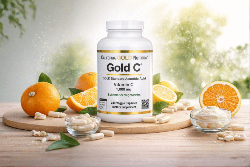 5 Amazing Benefits of California Gold Nutrition USP-grade Vitamin C California Gold Nutrition USP-grade Vitamin C