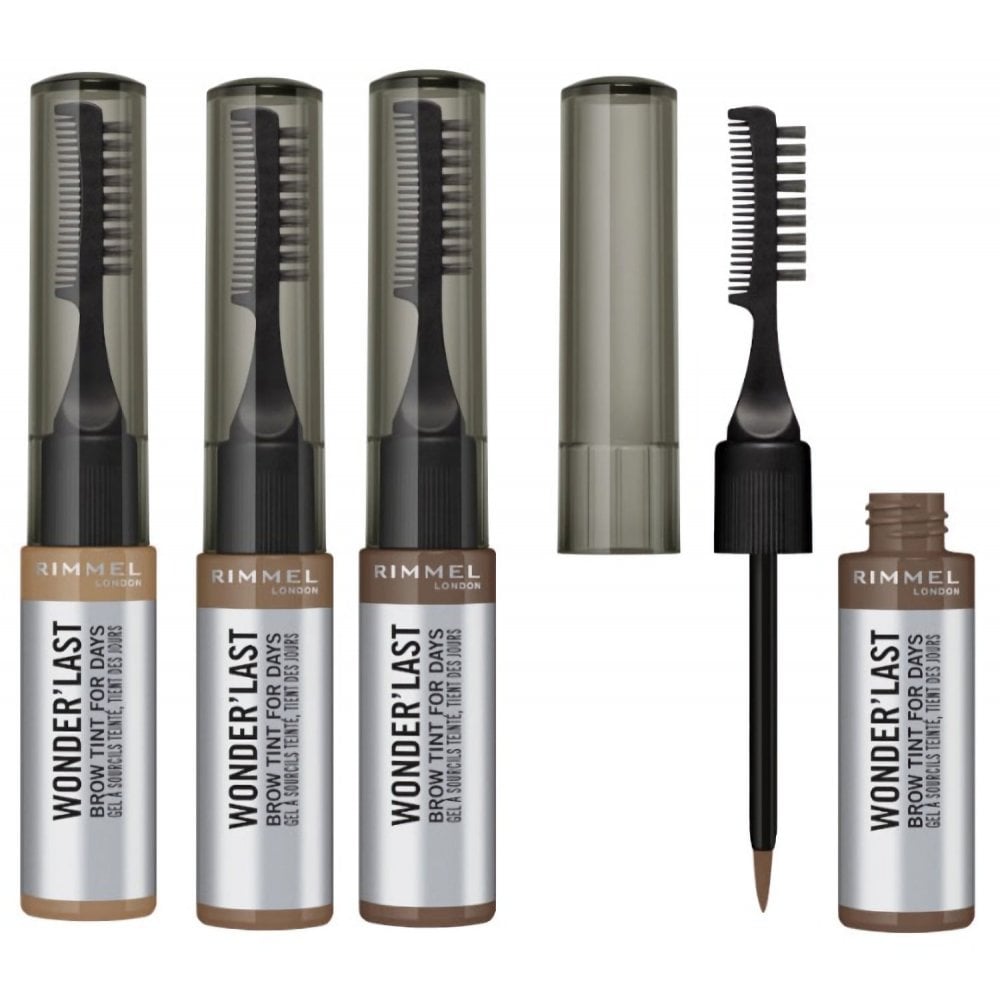 Rimmel London brow gel tube with applicator wand