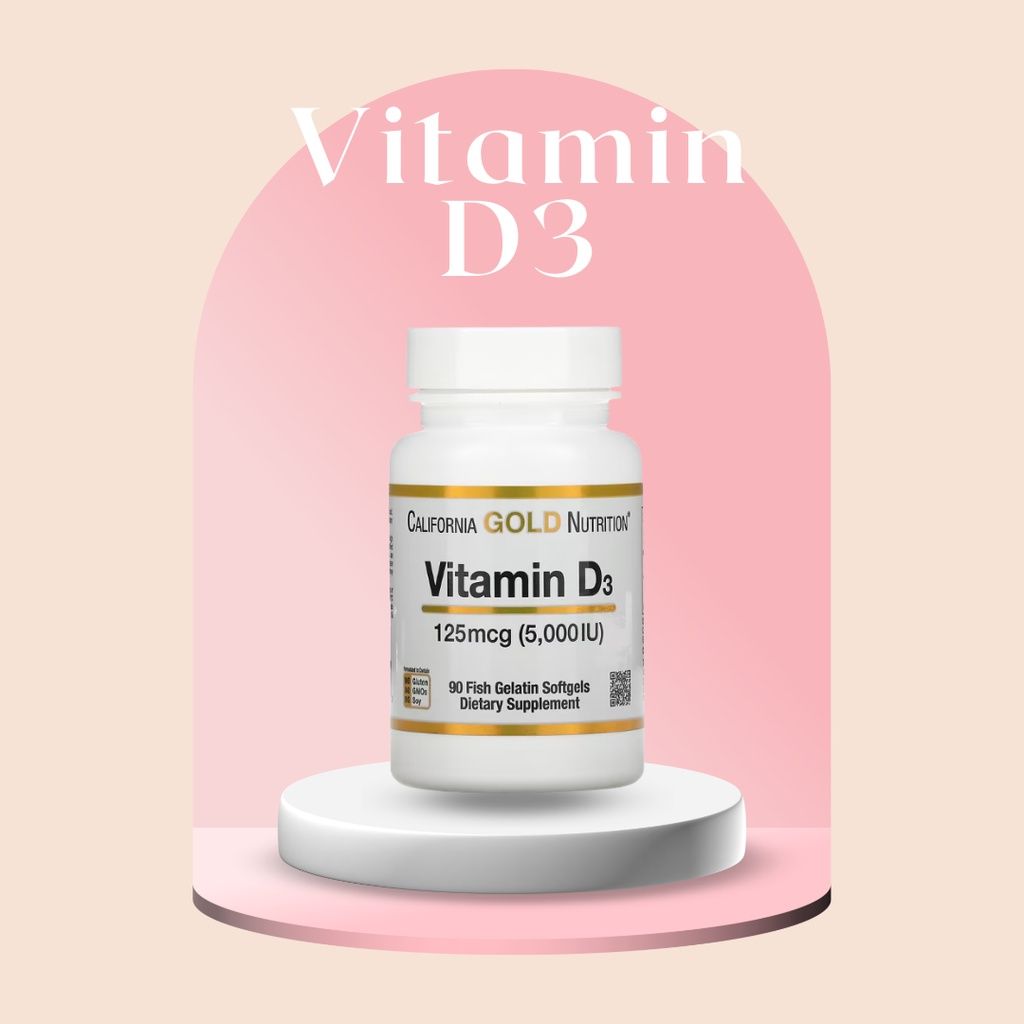 California Gold Nutrition Vitamin D3
