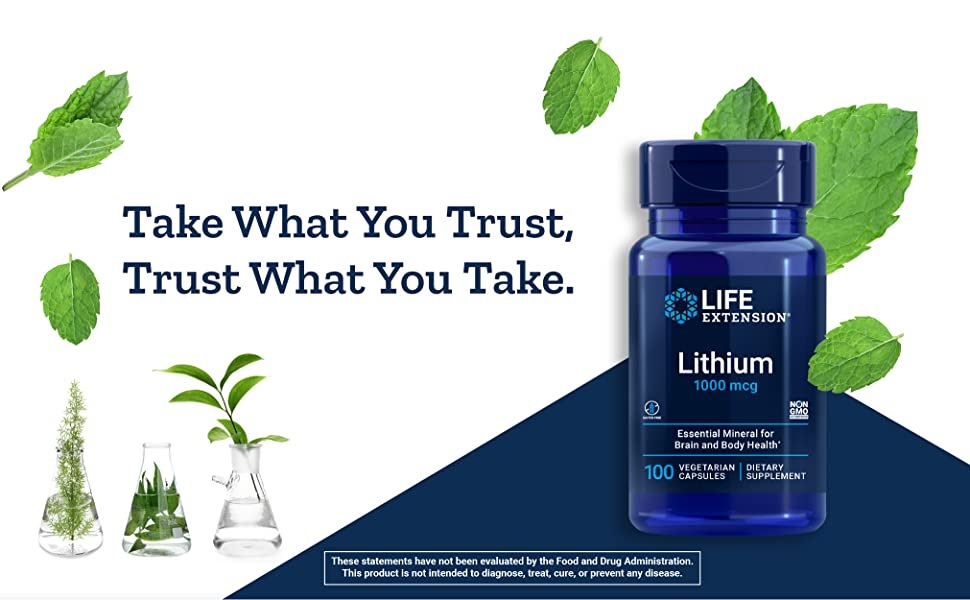 Life Extension Lithium 1,000 mcg
