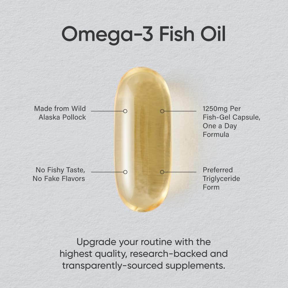 Omega-3 Sports Research Fish Oil triple strength supplement bottle