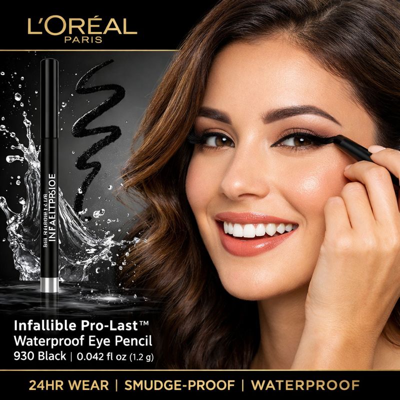 Loreal Infallible Pro-Last™, Waterproof Eye Pencil: 6 Powerful Features You Can’t Ignore eye pencil loreal