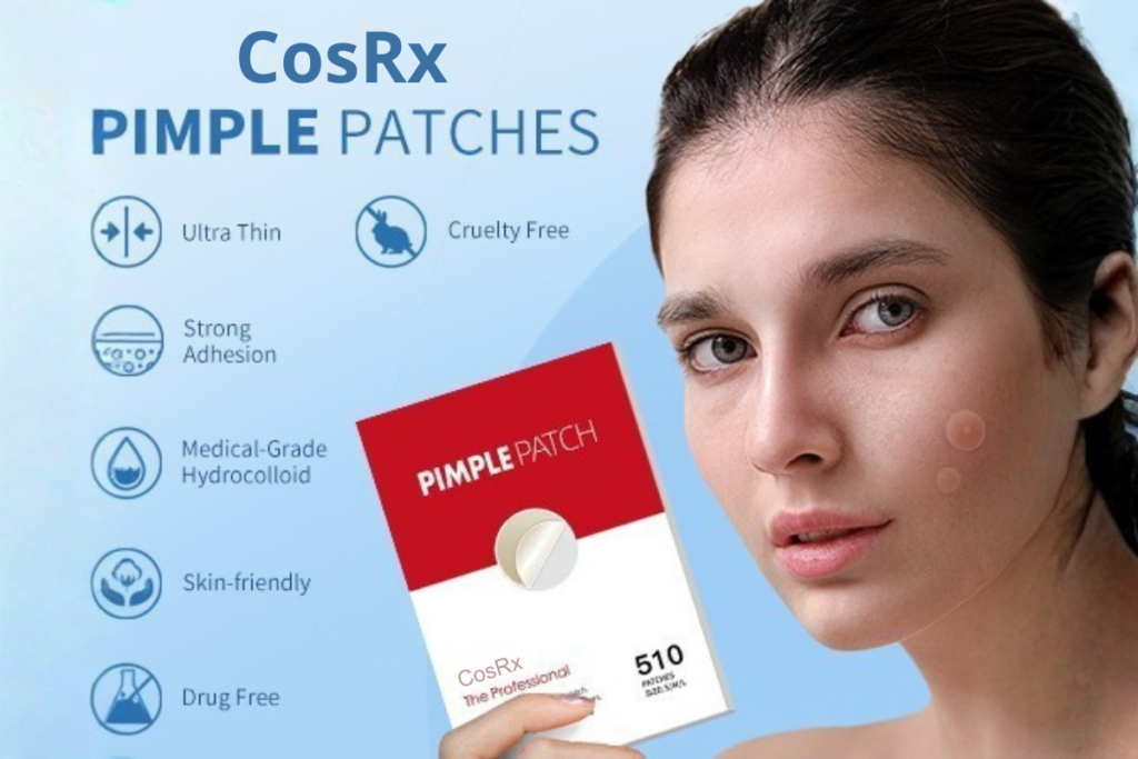 A package of 24 CosRx Acne Pimple Master Patches displayed on a clean white background.