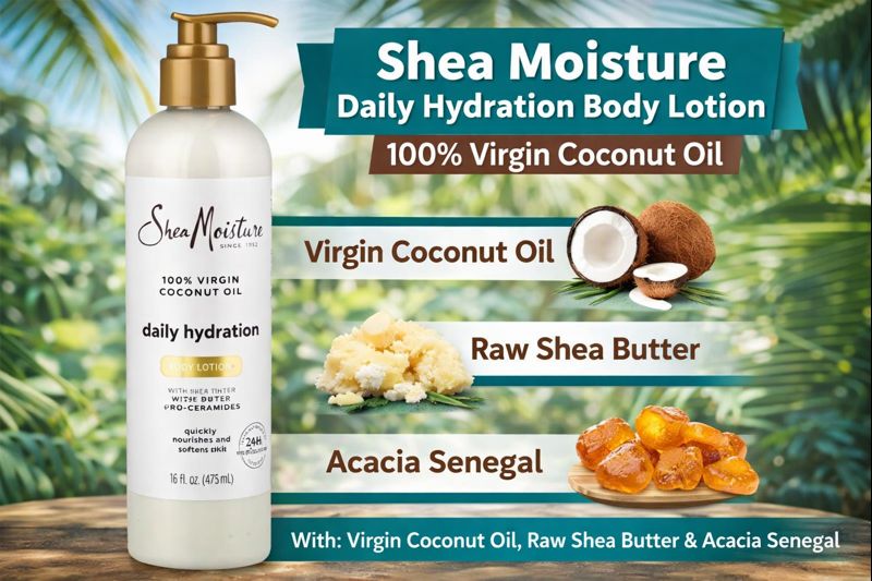 shea moisture daily hydration face lotion