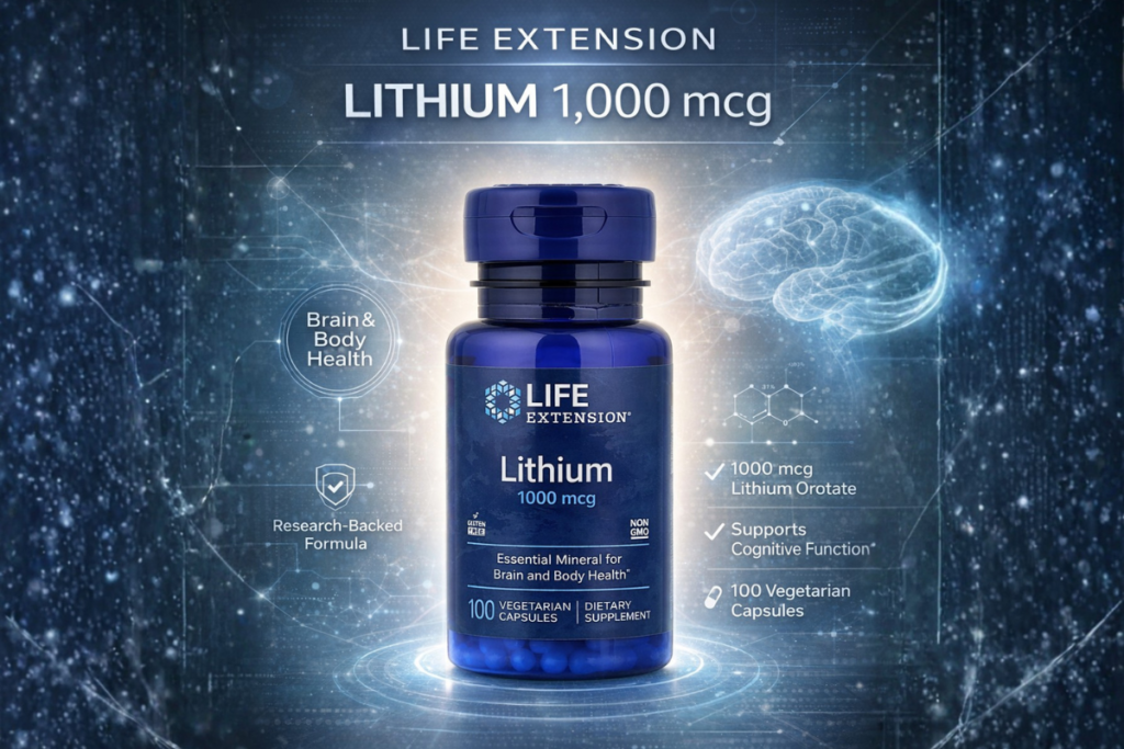 Life Extension Lithium 1,000 mcg