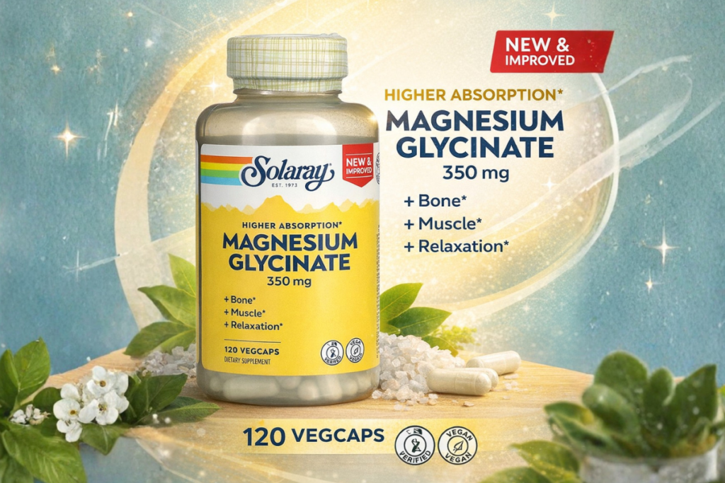 Solaray High Absorption Magnesium Glycinate
