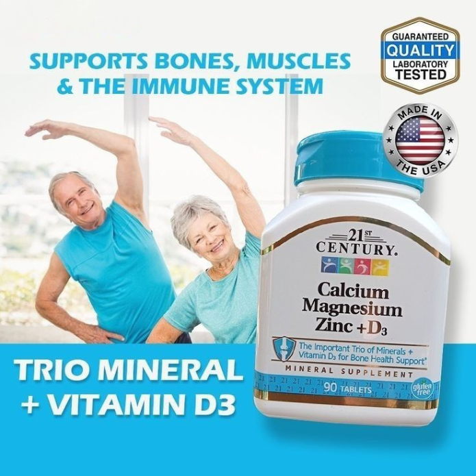 21st Century Calcium Magnesium Zinc + D3