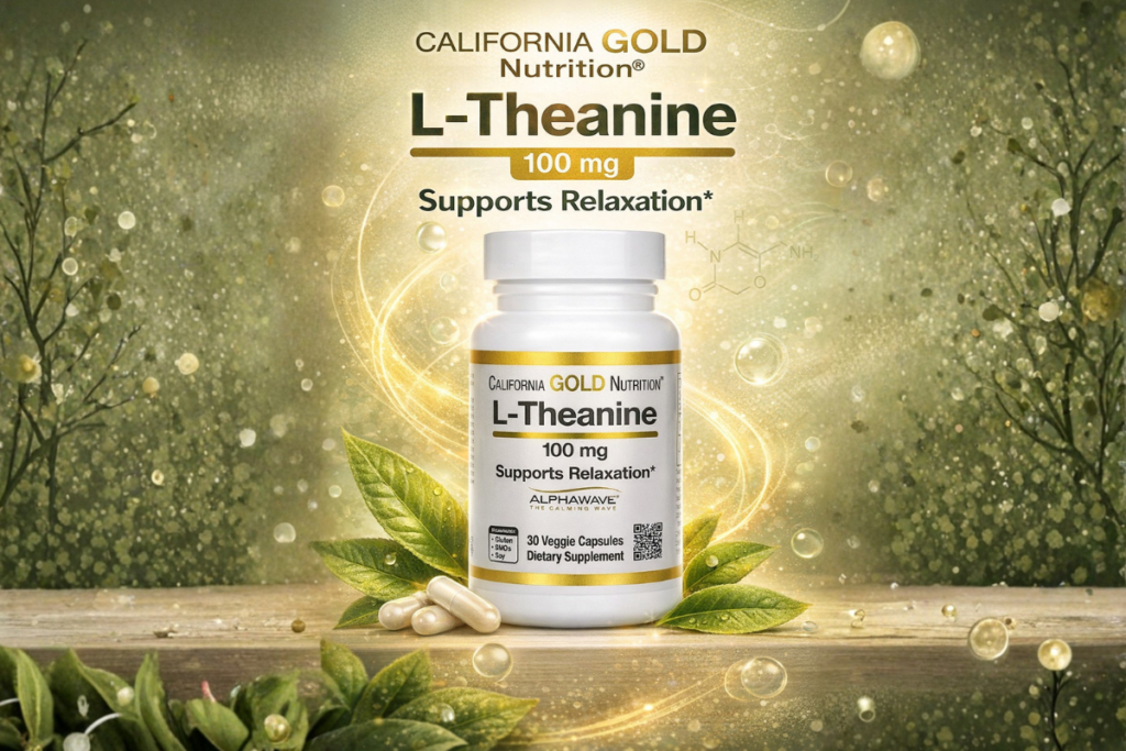 5 Powerful Benefits of California Gold Nutrition L-Theanine California Gold Nutrition L-Theanine