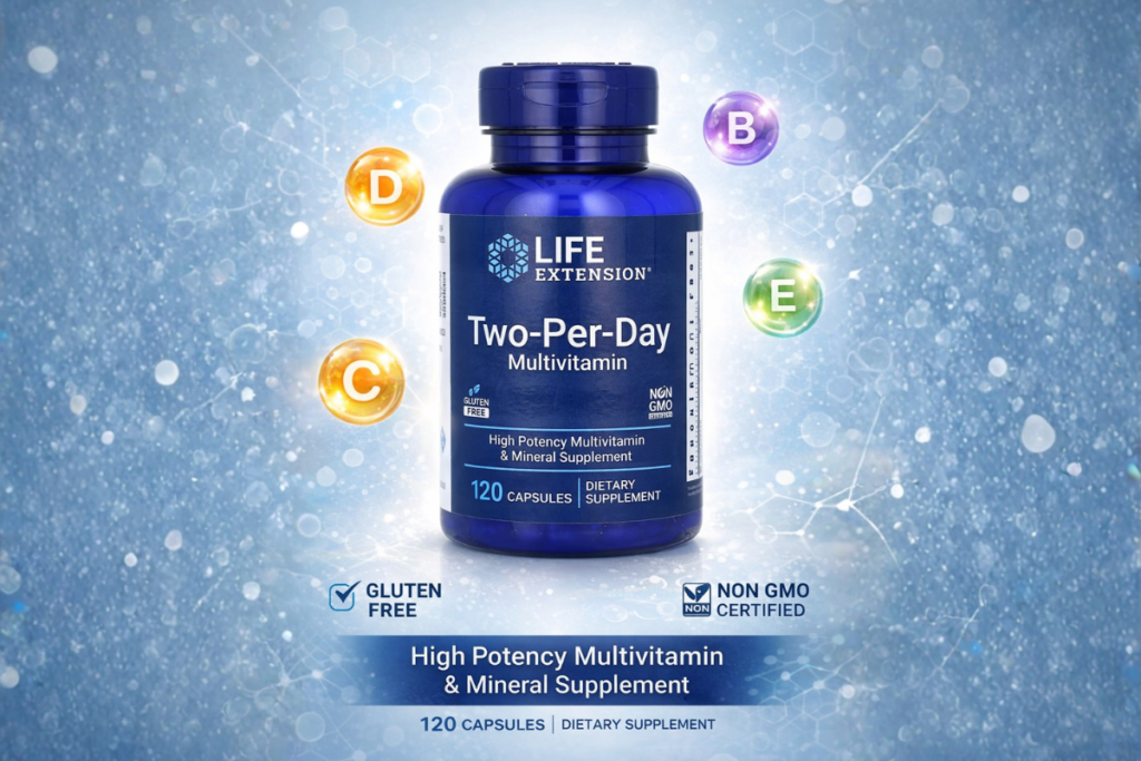Life Extension Two-a-Day Multivitamin: A Complete Science-Backed Guide to Daily Nutrition, Energy & Immunity Life Extension Two-a-Day Multivitamin