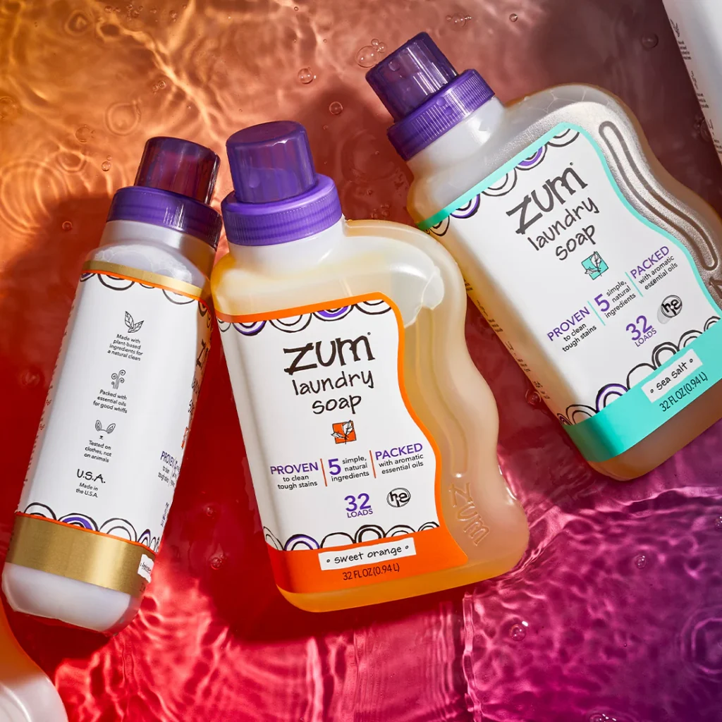 ZUM Laundry Soap Frankincense & Myrrh natural eco friendly laundry detergent