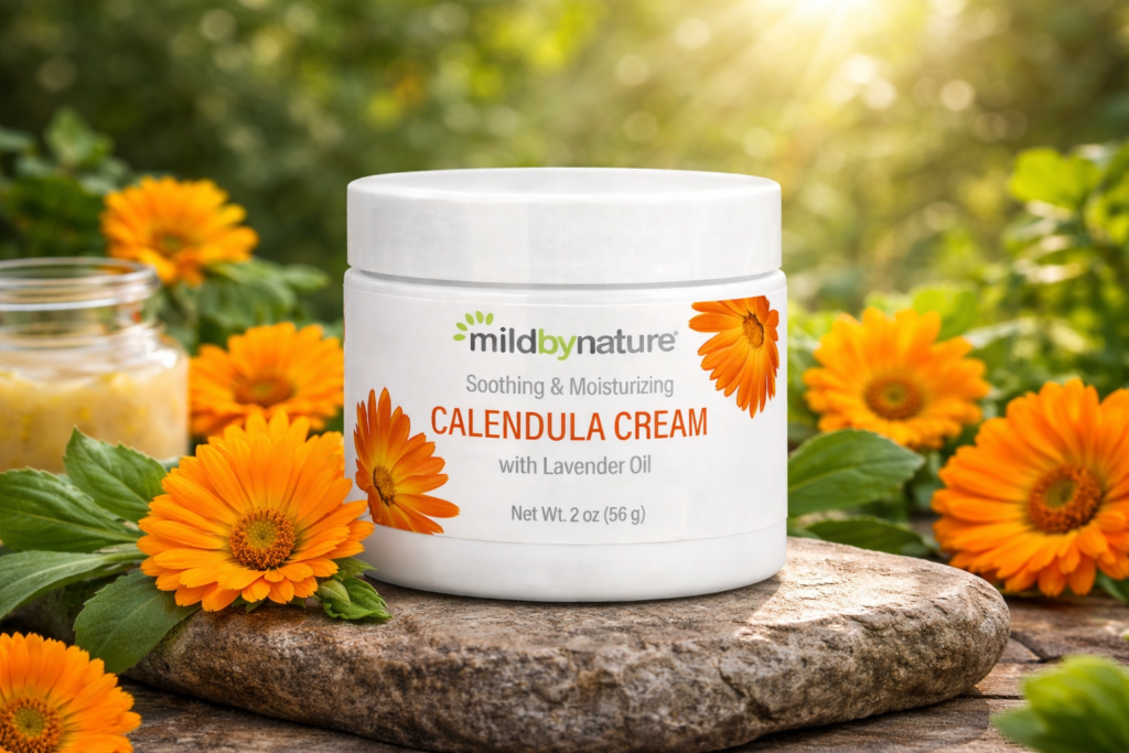 Calendula Cream Guide: Mild By Nature Benefits & Skin Uses calendula cream