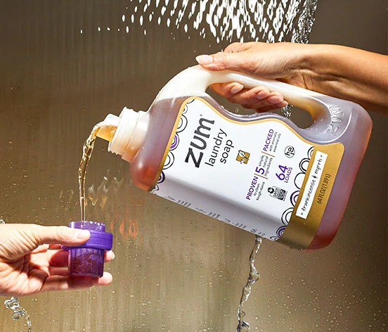 ZUM Laundry Soap Frankincense & Myrrh natural eco friendly laundry detergent