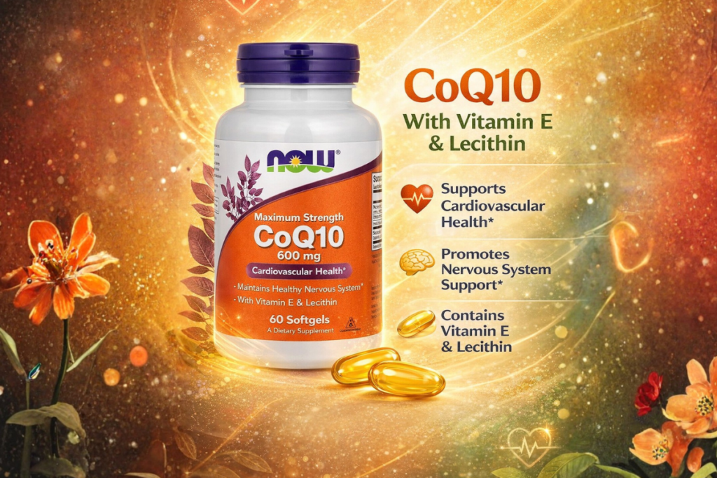 CoQ10 With Vitamin E & Lecithin
