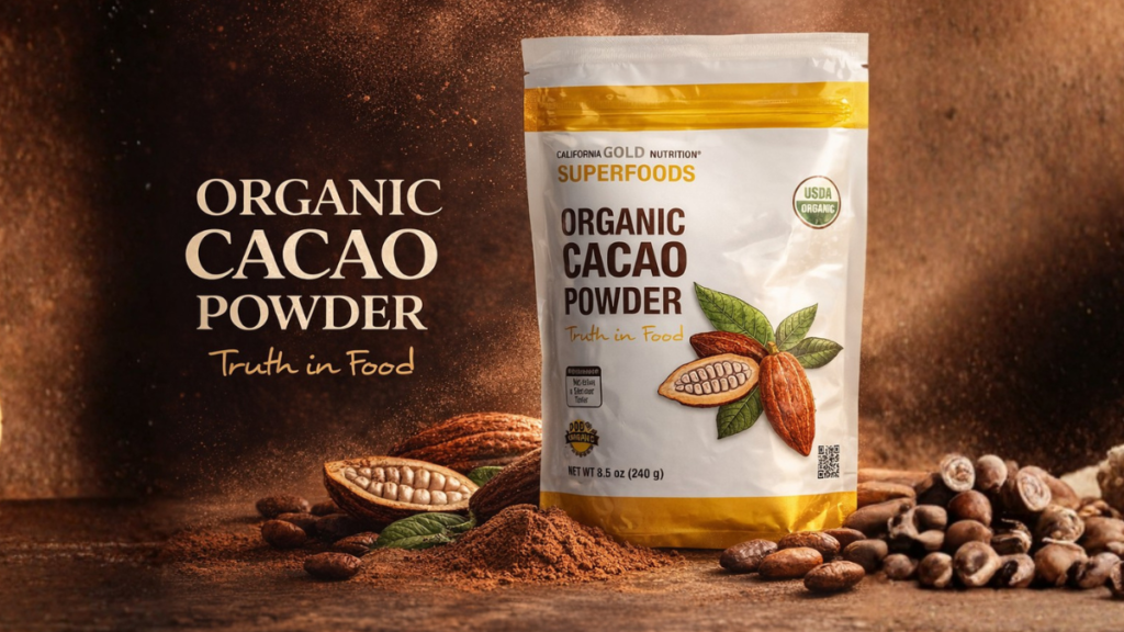 Organic Fair Trade Cacao Powder