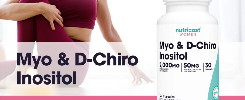 Myo & D-Chiro Inositol capsules for reproductive and hormonal support