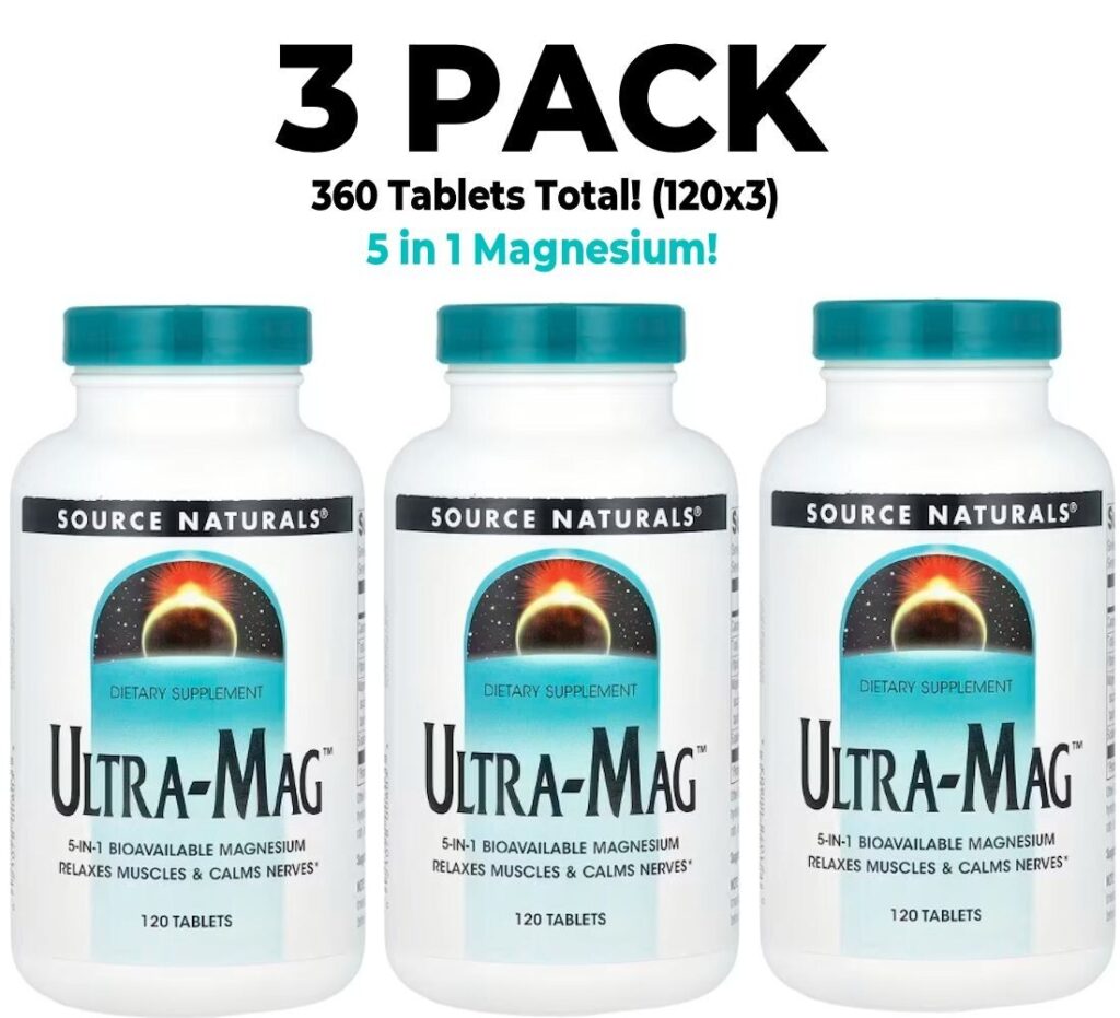 Ultra Mag capsules supporting heart health, sleep quality, and daily energy levels